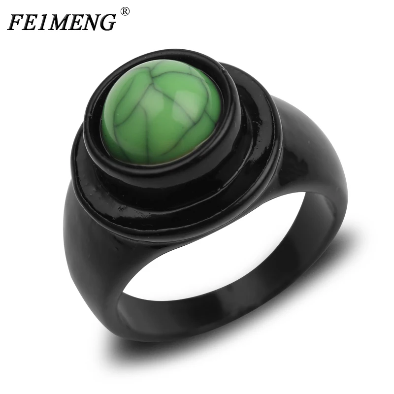 

Qi'ra Star Wars Pinky Ring Black Color with Green Stone Rings for Women Han Solo A Star Wars Story Movie Jewelry Drop Shipping