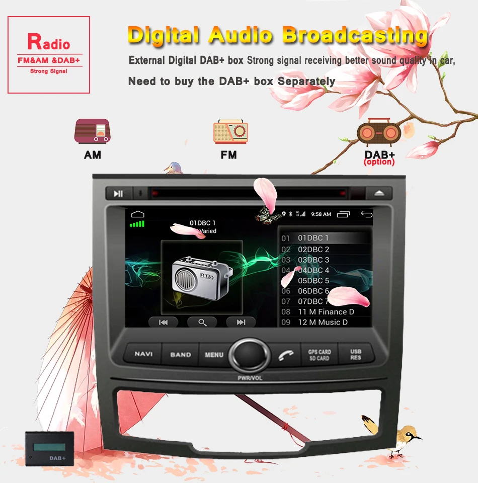 Discount 7" Android 9.0 Octa OS Car DVD GPS Radio for Ssangyong Korando 2010-2013 & Actyon 2012-2018 Support Wifi 3/4G DAB+ TV video Aux 11 Discount 7" Android 9.0 Octa OS Car DVD GPS Radio for Ssangyong Korando 2010-2013 & Actyon 2012-2018 Support Wifi 3/4G DAB+ TV video Aux 11