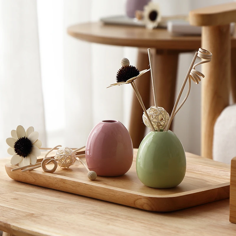 

Reed Diffuser Sets Home Decor Reed Diffusers, Oils & Accessories Air Freshener Ceramics Goose egg bottle