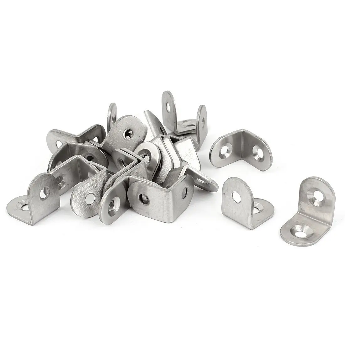 CNIM Hot Bracket - Furniture Shelf 20x20x15mm L Shaped Angle Brackets Supports clip 25 pieces CNIM Hot Bracket - Furniture Shelf 20x20x15mm L Shaped Angle Brackets Supports clip 25 pieces