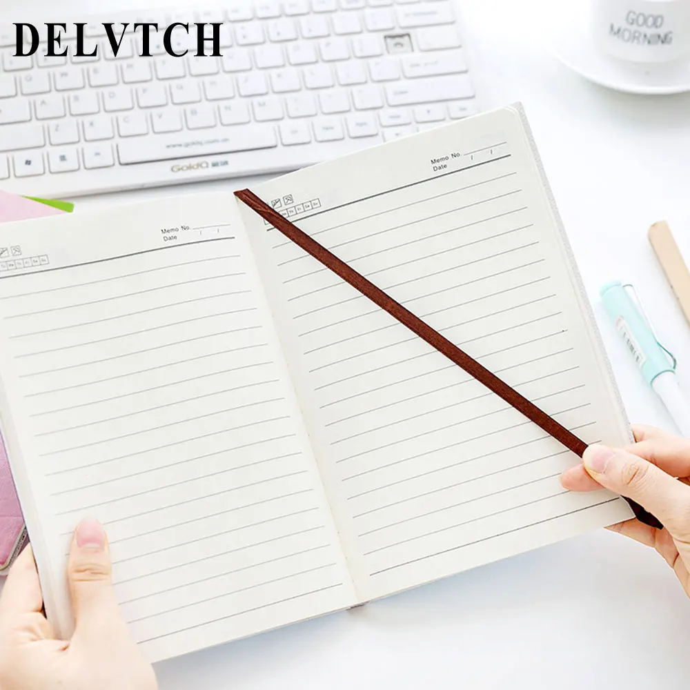 DELVTCH A5 блокнот из искусственной кожи 96 листов ежедневный ежедневник план