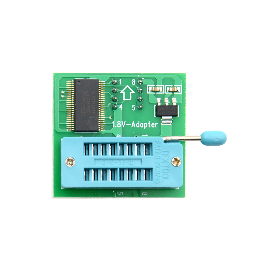 1,8 V адаптер переменного тока для материнская плата 1,8 в SPI флэш-SOP8 DIP8 W25 MX25 программистов TL866CS TL866A TL866II EZP2010 EZP2013 CH341