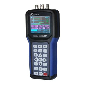 

LCD Display Handheld 2 Channel Digital Signal Generator Portable Frequency Function Meter Generator 30MHz Output 2CH 3.2" TFT
