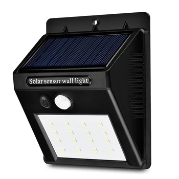 

2PCS YM - SHS - 002 16 LEDs Solar Motion Sensor Wall Light IP65 Waterproof for Outdoors Garden Patio Yard Garage