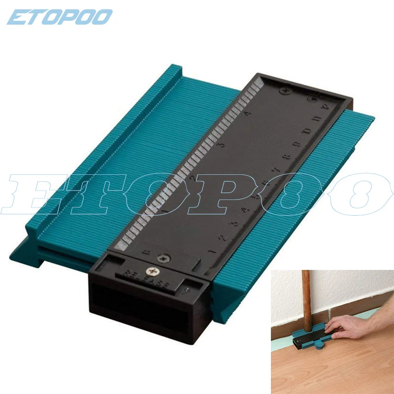 

Professional ABS Contour Profile Gauge 120mm Tiling Laminate Tiles General Tools Contour Gauge Duplicator