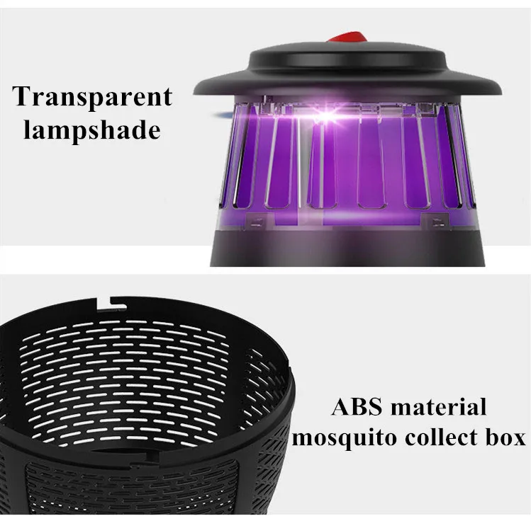 Electric Mosquito Killer Lamp Fly Bug Zapper Mosquito Insect Killer LED Light Trap Lamp Pest Control Usb Powered Bug Zapper