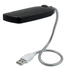 16,3 "гибкая шея USB вилка 28 светодиодов черный свет для чтения для портативных ПК