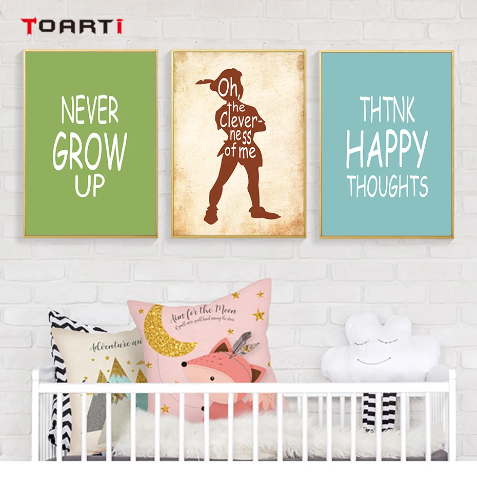 Peter pan movie quote poster (3)