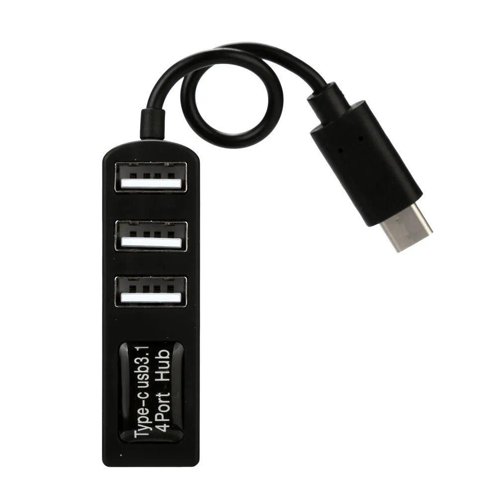 

Mokingtop Type-C To 4-Port USB 3.0 Hub USB 3.1 Adapter For PC High Efficiency Hot Sell Drop Shipping 25