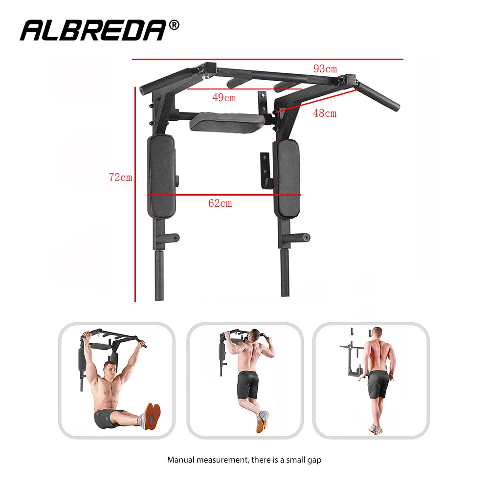 ALBREDA настенный турник бытовой-внутренний свинцовый прибор домашнее фитнес-оборудование с параллельной пробивкой