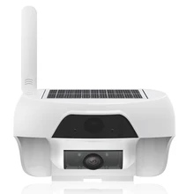 Solar Mobile WiFi PIR 720P Camera with Infrared LED for Outdoor IP55 Waterproof Motion Detect & Remotely Wake Up by Free APP