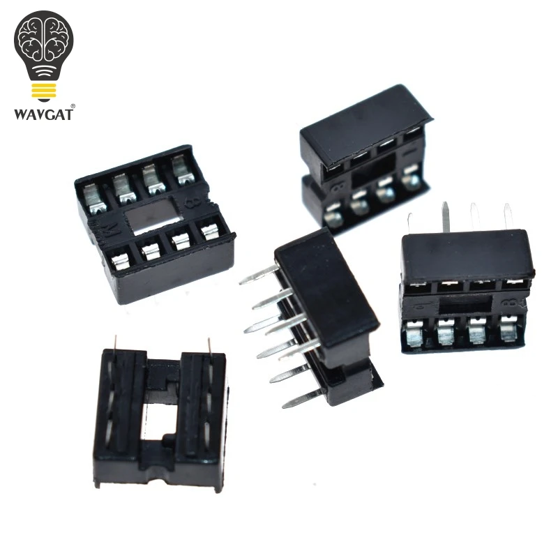 66 шт./лот DIP ИС адаптер припоя Тип Комплект розеток 6 8 14 16 18 20 24 28 Pin DIP-8 16-Pins DIP8 DIP16 IC Разъем