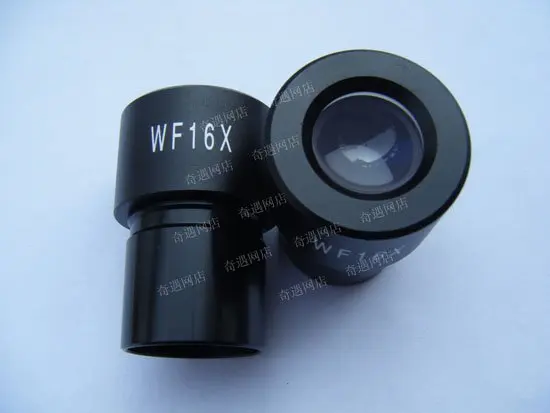 2 шт WF16X окуляр для биологического микроскопа 23,2 мм Монтажный размер FOV 10 мм