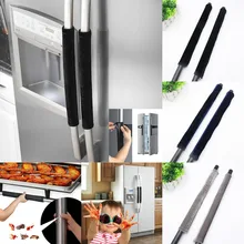 Ручка дверцы холодильника крышка кухонного прибора Декор Ручки противоюзовый протектор перчатка для холодильной печи держать от отпечатков пальцев# cx