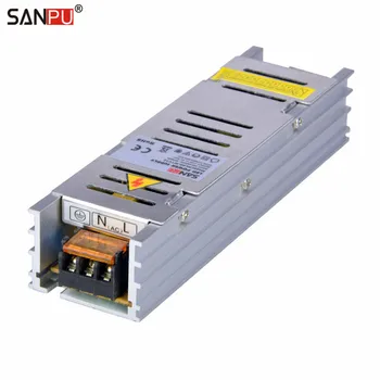 

SANPU SMPS 12v 60w LED Switching Power Supply 5a Constant Voltage Driver 220v 110v ac-dc Lighting Transformer Fanless Aluminum
