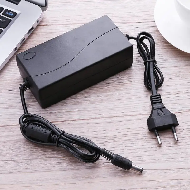 24V 5A AC to DC Power Adapter Converter 5.5*2.5mm for LED Light Belt Plug EU//US