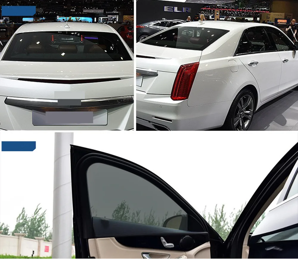 2 Mil Nano Ceramic Photochromic Window Tint Film UV Proof High Heat Reduction Smart Film Decals for side window and back window