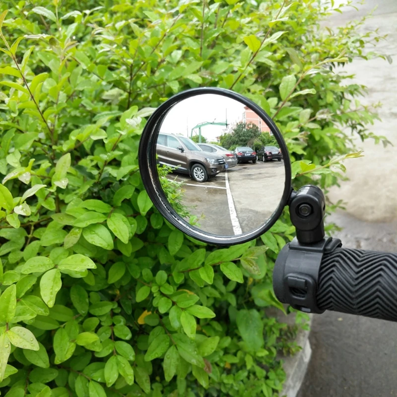 

Mini Adjustable Bike Rearview Mirror Bike Bicycle Handlebar Flexible Safe Rearview Rear View Mirror 360 Degrees New