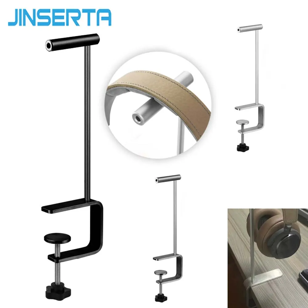 JINSERTA Universal Headphone Aluminum Alloy Headset Earphone Stand Holder Display for Headphones bracket Hanger Accessories