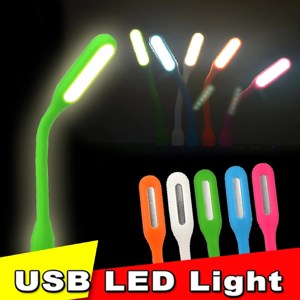 

Book Light Mini USB LED Light 5V 1.2W Power Bank Reading Light Notebook Portable LED Lamp USB Night Lights