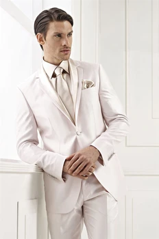

Brand New Mens Suits Groomsmen Shawl Notch Lapel Groom Tuxedos One Button Wedding Best Man Suit (Jacket+Pants+Tie+Girdle) B632