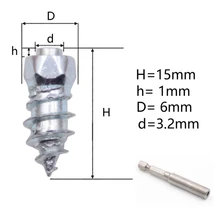 Best Price 100 Pcs 15mm Car SUV ATV Anti-Slip Screw Stud Wheel Tyre Snow Tire Spikes Trim Best Price 100 Pcs 15mm Car SUV ATV Anti-Slip Screw Stud Wheel Tyre Snow Tire Spikes Trim