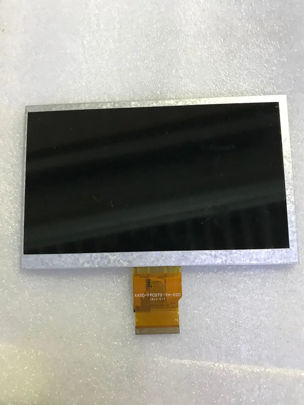 Polegada Compatível 50pin Xxgd-fpc070-th02d Lcd Exibe a Tela 7