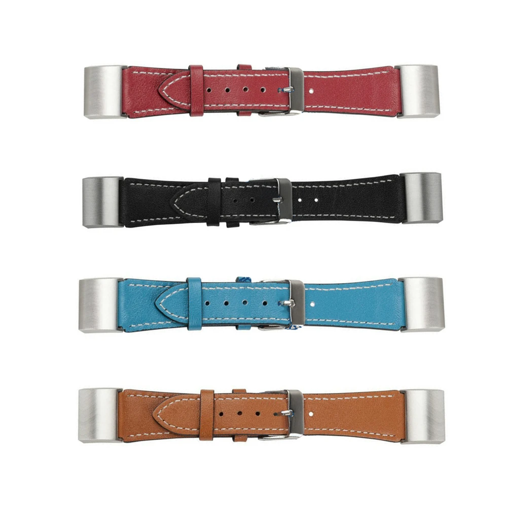 

Replacement Leather Straps For Fitbit Charge 2 Bands Wrist Strap Smart Fitness Watch Band With Stainless Frame for Charge 2
