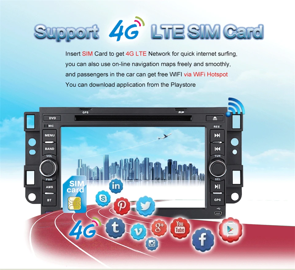 Cheap KiriNavi Octa core 4G LET android 7 car dvd player for Chevrolet Aveo Epica Lova Capativa gps navigation support 4K Video 4G 2