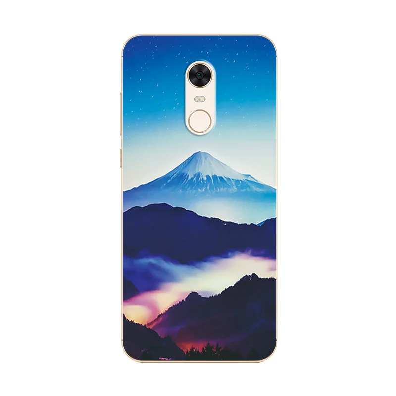 Cute Art Cases Coque For Xiaomi Redmi 5 Plus Flower Silicone Novelty Phone Shell For Redmi 5Plus 5.99 inch Back Cover Fundas