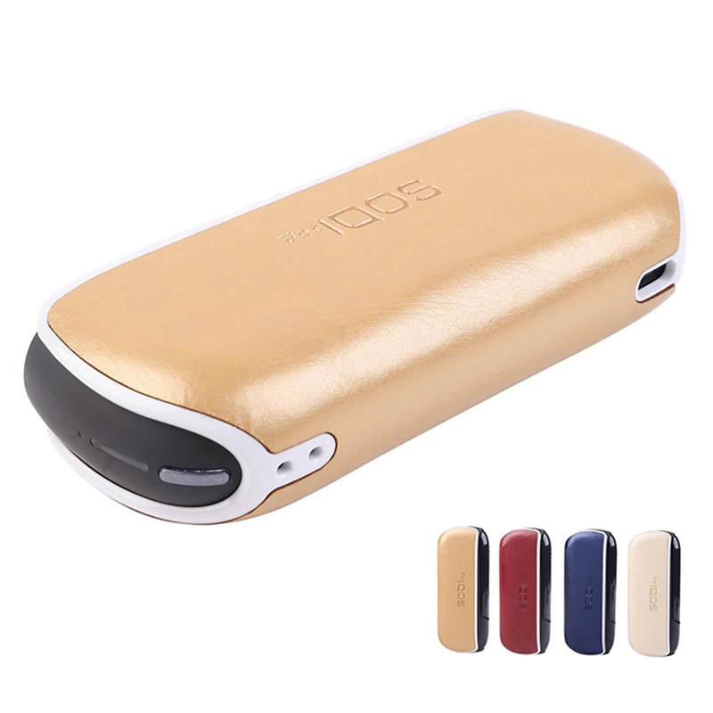

Luxury PU Leather Case Holder Wallet Pouch Bag Protective Cover Reserved Rope Hole For IQOS 3 .0
