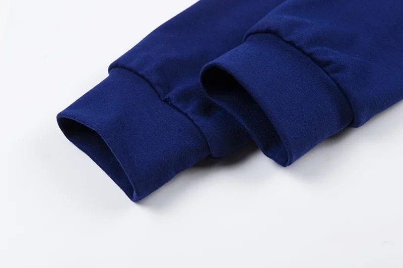 2018 Europe Women Blue Solid Letter Printed Long Sleeve Pullover Sweatshirts Street Outwear Female Purpose Hoodies Tops 2018 Europe Women Blue Solid Letter Printed Long Sleeve Pullover Sweatshirts Street Outwear Female Purpose Hoodies Tops