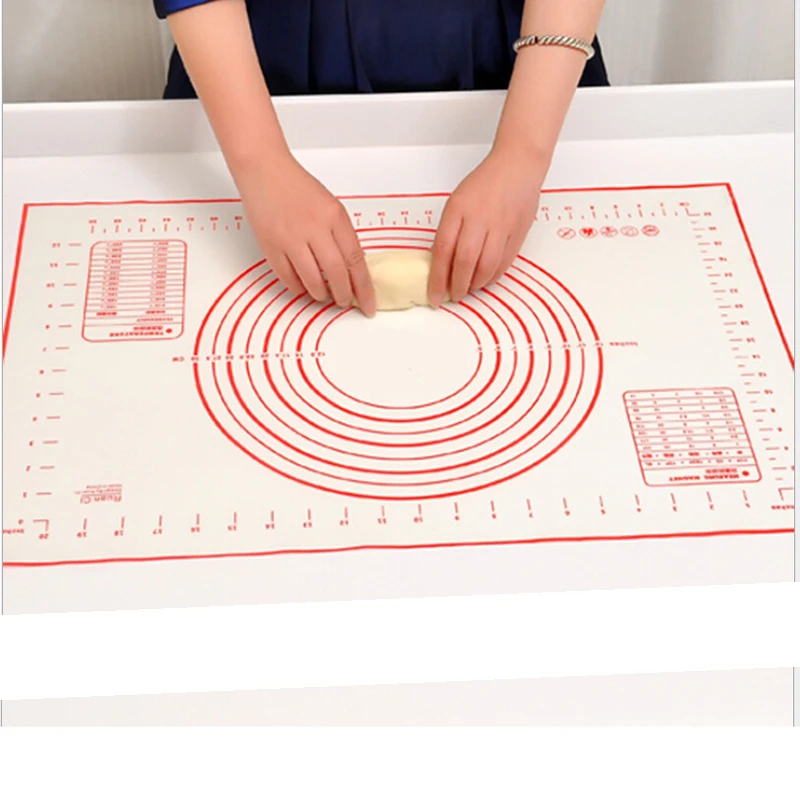 

Non Stick Silicone Baking Mat RolIing Dough Maker Pastry Kitchen Gadgets Cooking Tools Utensils Bakeware Accessories Supplies