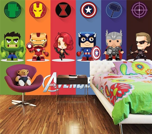 3D Avengers Customised Wallpaper for wall  Myindianthings