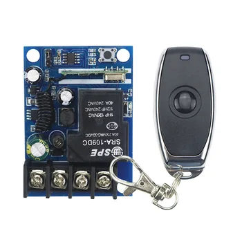 

New DC12--48V 12V 24V 36V 48V 1CH 10A RF Wireless Remote Control Switch System teleswitch 1pc(JRL-16)Transmitter + 1 *Receiver