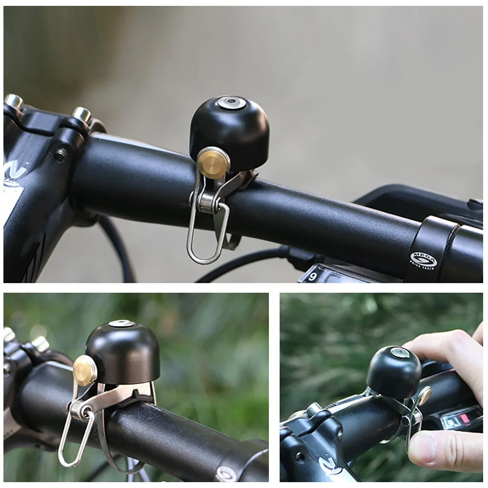 Mini Bicycle Bell Classic Bike Bell Retro Cycling Bell Alarm Copper