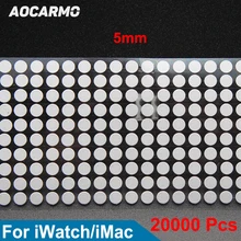 Aocarmo 20000 шт. для iPhone для часов Mac воды повреждения этикетки гарантия индикатор датчики ремонт водонепроницаемые круглые наклейки 5 мм