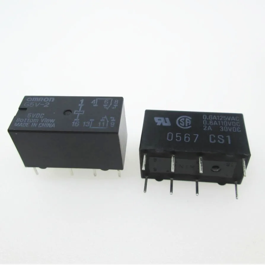 Горячая новинка реле яркости 5В постоянного тока G5V2 8PIN|5vdc relay|relay 5vdc |
