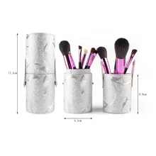 6 Colors Travel PU Leather Cosmetic Brush Pen Holder Storage Empty Holder Makeup Artist Bag Brushes Women Beauty Health Tool 6 Colors Travel PU Leather Cosmetic Brush Pen Holder Storage Empty Holder Makeup Artist Bag Brushes Women Beauty Health Tool
