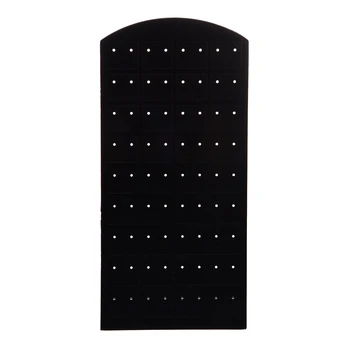 

2018 Hot Sale Fashion Plastic Jewelry Display Black Color Earrings Holder Cases Display Tools joyeros organizador de joyas