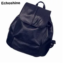 2016 New Fresh and lively fashion backpack Girls Soft Leather School Bag women Travel Backpack Satchel Women Shoulder Rucksack