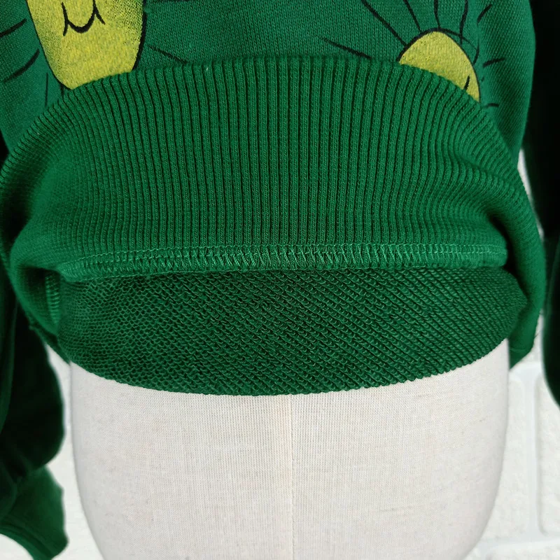 BOBOZONE/зеленый свитшот для маленьких мальчиков и девочек