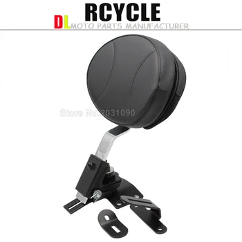 

Moto Leather Plug Rider driver seat backrest Kit Custom Made For Harley FLTR Touring models FLHT FLHR