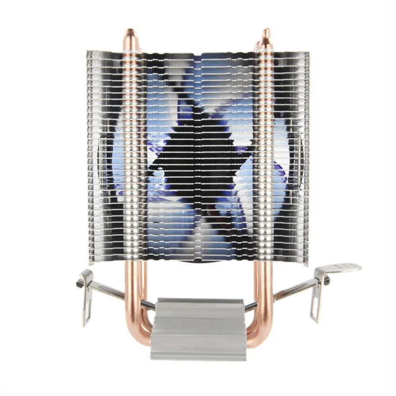 ALSEYE وحدة المعالجة المركزية برودة 2 Heatpipe 90 مللي متر وحدة المعالجة المركزية مروحة ل إنتل LGA 775/1151/1155/و AMD FM2/FM1/AM3/AM2