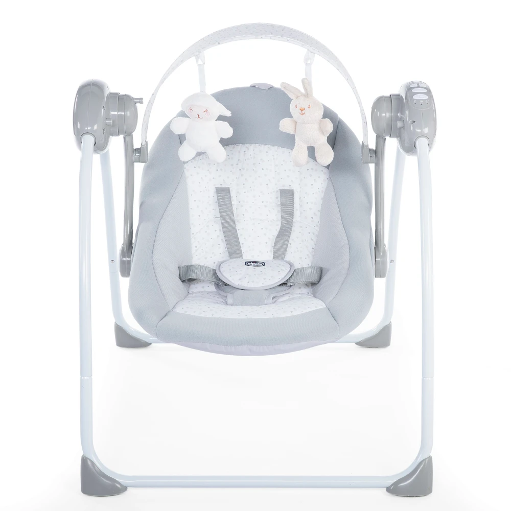 Качельки Chicco Swing Relax& Play Cool Grey