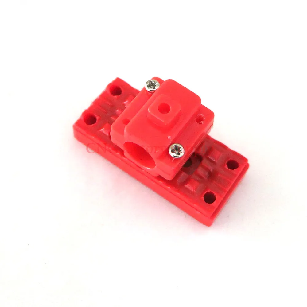 

Hot 1pc Red plastic hollow cup motor frame motor fix bracket for 614/612/610 diameter 6mm motor OR 716/720 diameter 7mm motor