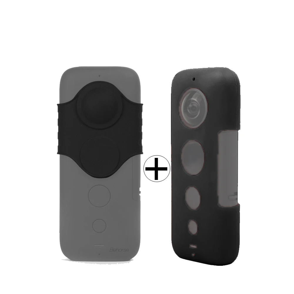 Новый силиконовый черный устойчивый к царапинам защитный чехол для Insta360 One x