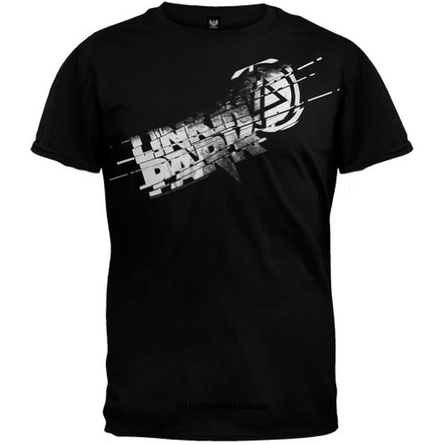 

t shirt Linkin Park Mens Slice Dice T-shirt Black Top Design Hip Hop Cool Tee T Shirt Men
