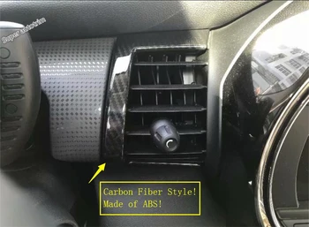

Lapetus Middle Air AC Condition Outlet Vent Cover Trim For Mini Cooper F55 F56 F57 3 Door / 5 Door 2014 - 2019 Carbon Fiber ABS