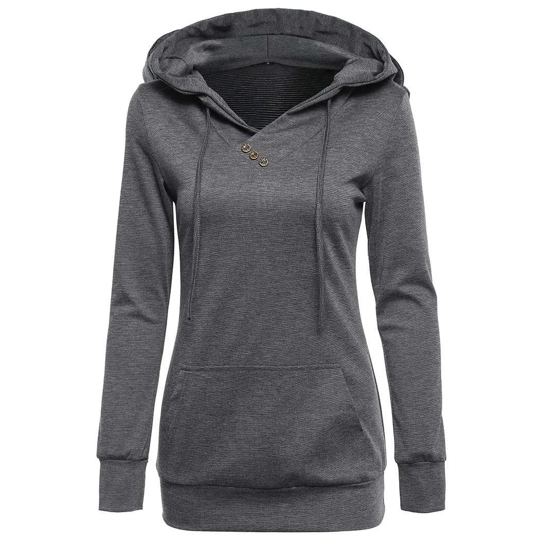 v neck hoodie women's